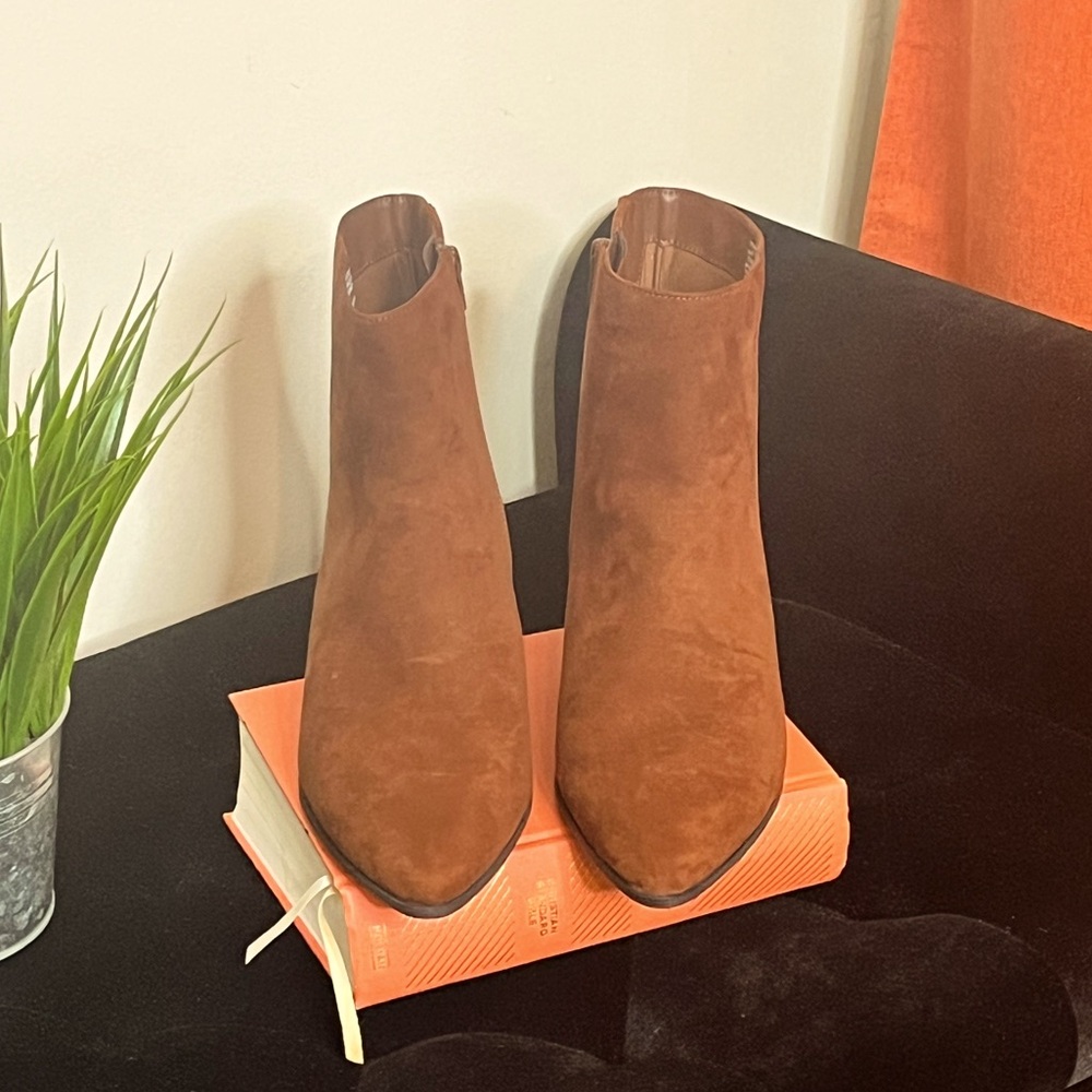 Faux Suede Boots